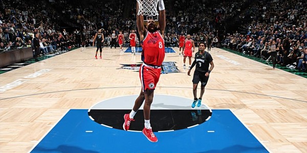 完全找不到手感，结果快船后场大闸还是得到了36分钟的出场时间？