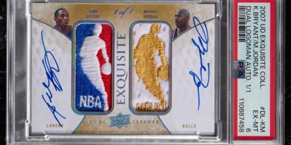 新纪录将诞生！一张乔丹&amp;amp;科比双签名球星卡预计出售价超600万美元