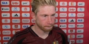 德布劳内：我们完成了本期国家队任务，今天表现不错但能踢得更好