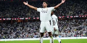 星空体育-36球24助攻，贝林厄姆加盟皇马以来83场直接参与60球